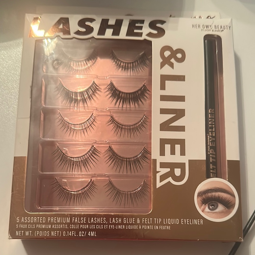 Her Own Beauty Lashes and Liner Set